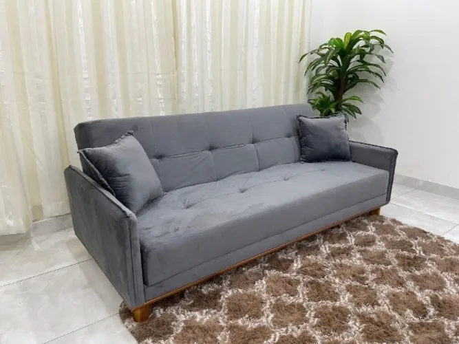 Sofá Cama Istambul 2.07m Até 12x - Frete Grátis