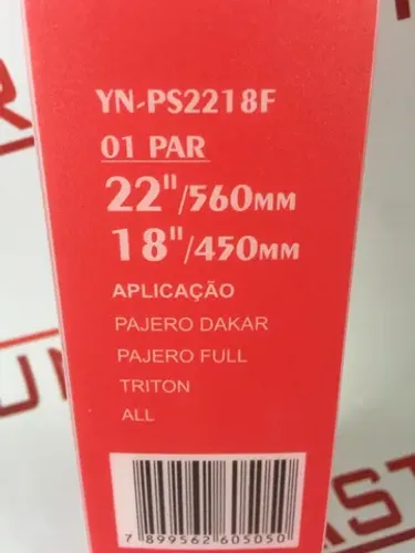 palheta especifica para aplicaçao pajero dakar/pajero full/triton/all ( o par ) nova