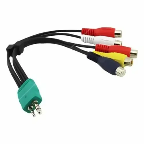 Cabo Rca fêmea 5 Vias para P2/P1