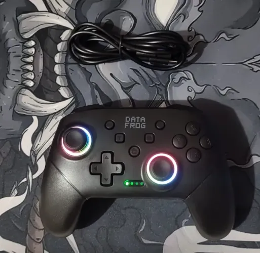 Controle Data Frog Wireless S80 Pro RGB (NOVO)
