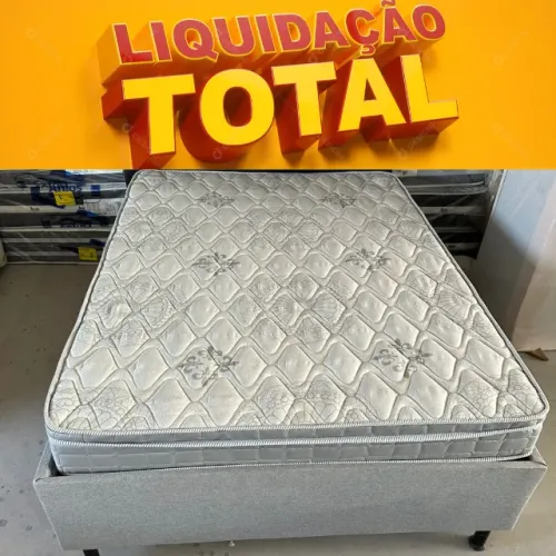 Cama Box Base + Colchao D33 Entrega Imediata