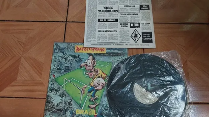 DISCO VINIL -RATOS DE POR?O -BRASIL
