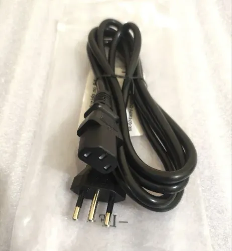 Cabo de Força ATX - Original DELL - Padrão Novo 3 Pinos -  1.75 M -  10A/250V - R$: 50,00 