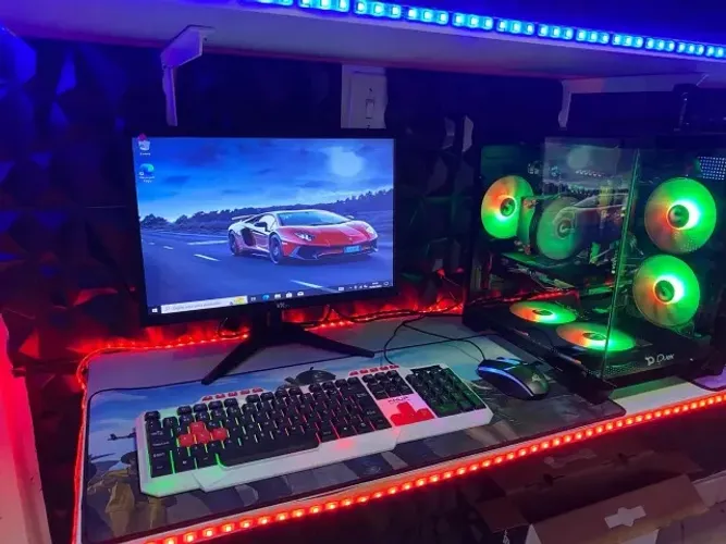 Pc gamer Completo Novo Roda Tudo Loja Tiger Gamer