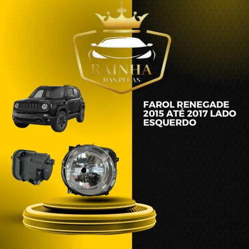 Farol Renegade 2015 até 2017 Lado Esquerdo