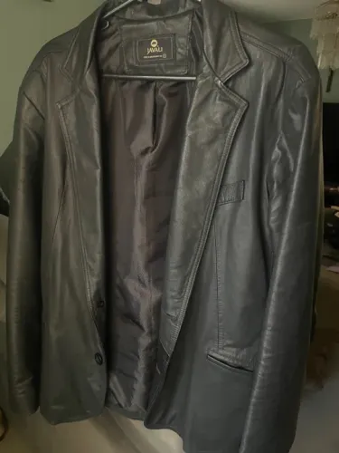 Blazer de couro (javali couros)
