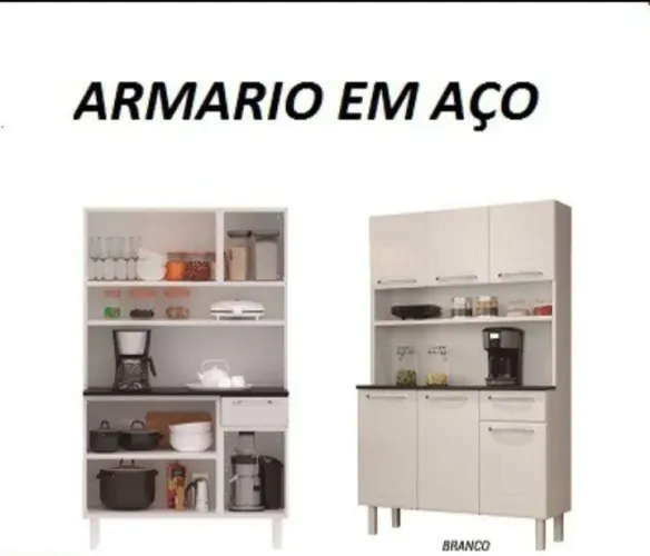 Explosão de Oferta!!Armario 6 portas em Aço novo Com frete gratis!!