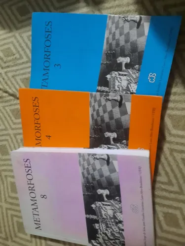 Livros Metamorfoses - Edições 3, 4 e 8