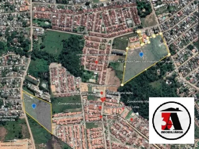 Área Urbana c/ 52.500m2 Na Zona Sul