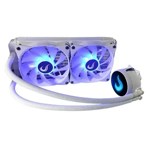 Water Cooler Rise Mode Frost White 240mm Led RGB INTEL/AMD - WZetta
