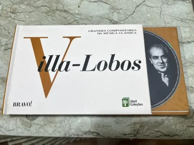 Livro-CD Villa-Lobos : Abril Coleções 