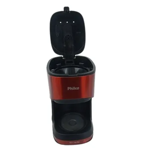 CAFETEIRA PHILCO PCF17 INOX RED INDIVIDUAL - FUNCIONANDO