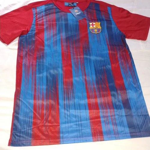 Camiseta Barcelona - Vermelha e Azul