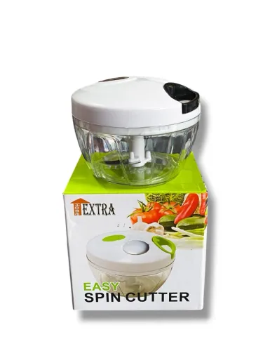 Cortador de Alimentos Manual Easy Spin Cutter