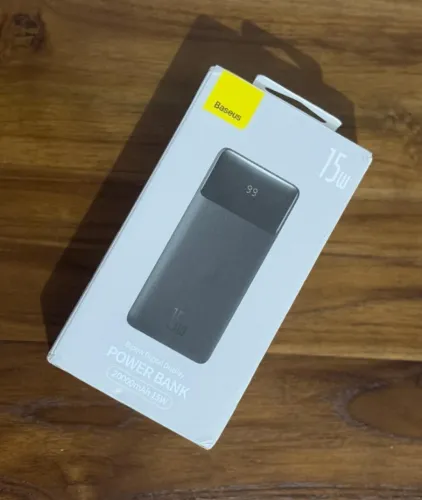 Power Bank Portátil Baseus 20000 Mah 15w Lacrado