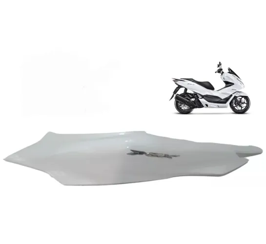 Tampa esquerda (Carenagem) PCX160 ANO 2025 MODELO 2026 Branca perolizada 