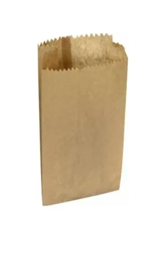 kit 180 uni - Sacos em papel Kraft Largura 15 cm x Altura 20 cm