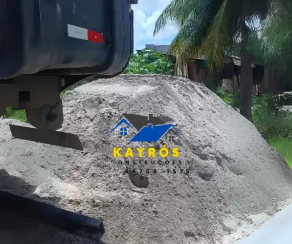 AREIA CARRADA 6 MTS