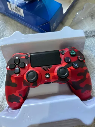 Controle PS4 Camuflado PlayStation 4 SMART TV E PC 
