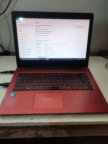 Notebook positivo stilo color Xc3534 memoria 4G ssd 32G teclado quebrado