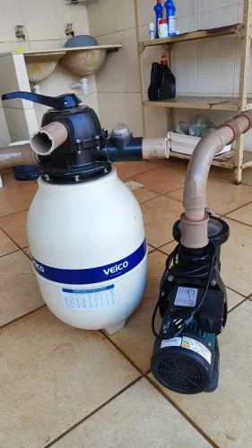 Kit filtro de areia mais bomba