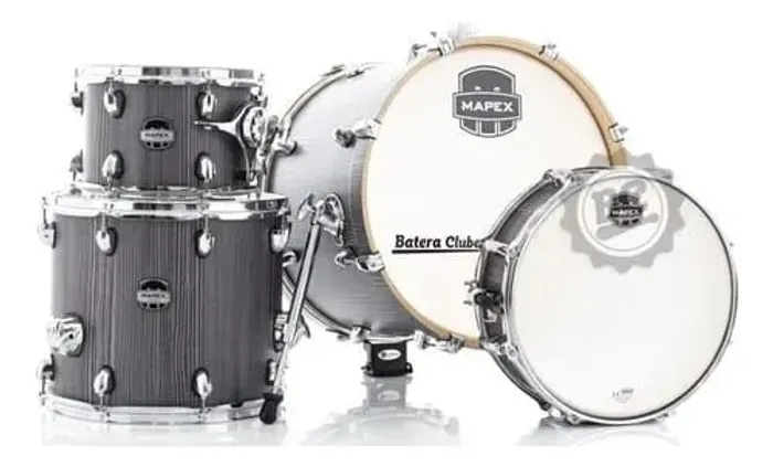 Bateria Mapex Mars Ma486s Shell Pack com 4 Peças + 4 Ferragens 