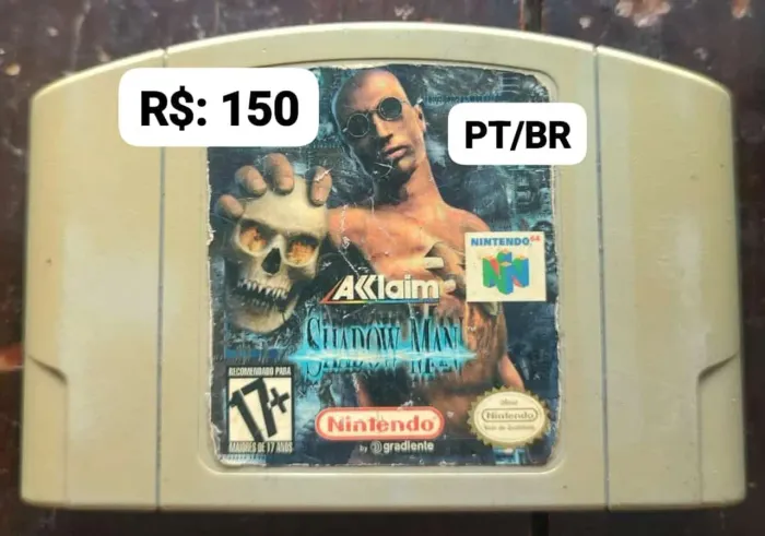 Shadow Man Gradiente Legendado PT/BR = R$: 150