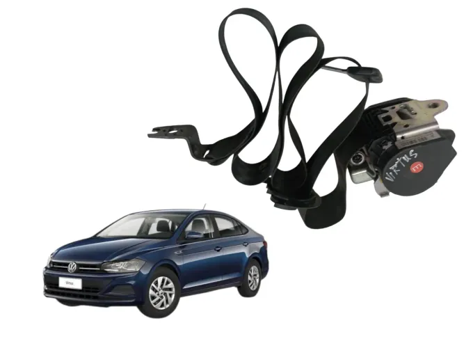 Cinto Segurança Dianteiro Esquerdo Volkswagen Virtus 2019