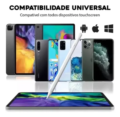 Caneta Stylus Universal Alta Precisão Para Tablet Positivo Android IOS Kateluo