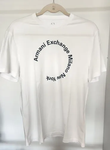 Camiseta Armani Exchange Original - Branca