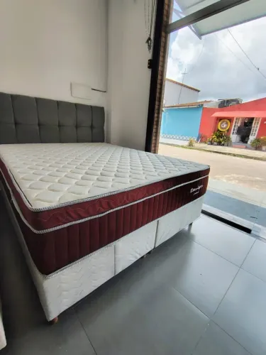MEGA PROMOÇÃO DE CAMA TAMANHO QUEEN 1.98X1.58 POR TEMPO LIMITADO