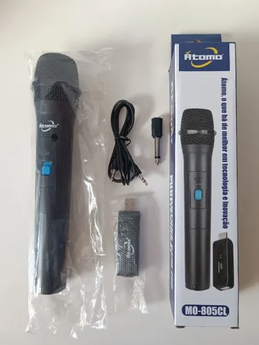 Microfone Sem Fio Atomo (Entrega grátis)