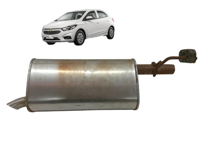 Escapamento Silencioso Chevrolet Onix 1.0 2012 2013 2014