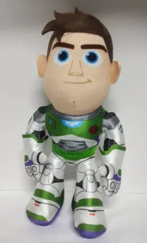 Boneco Buzz Lightyear Pelúcia - Toy Story (usado)