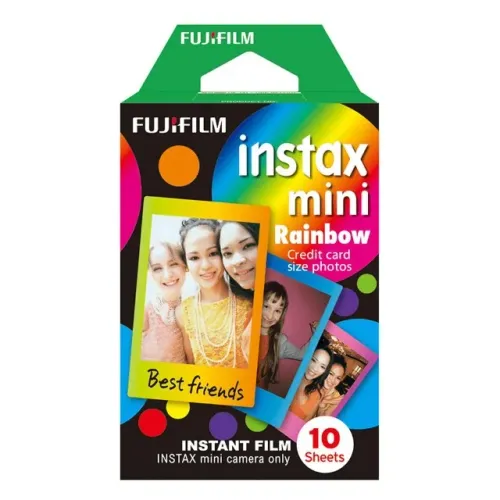 Filme Instax Mini Rainbow - 10 Fotos
