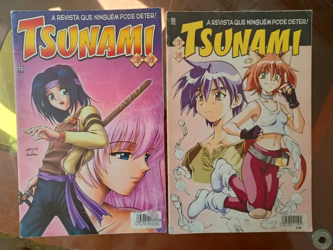 Revistas Tsunami - Coleção de Mangás