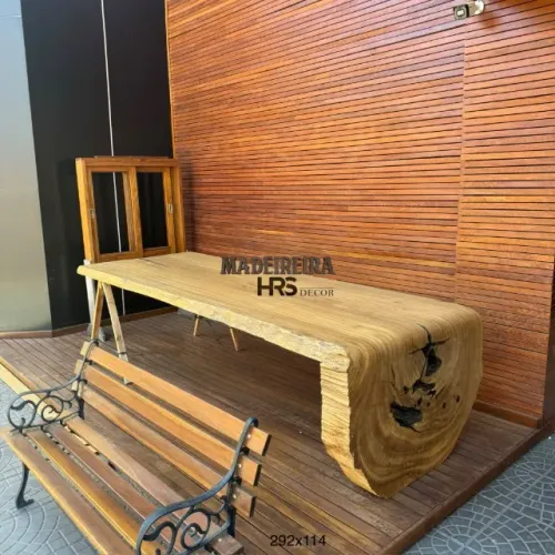 Mesa Cascata Madeira Maciça Promoção de Natal R$8.500,00