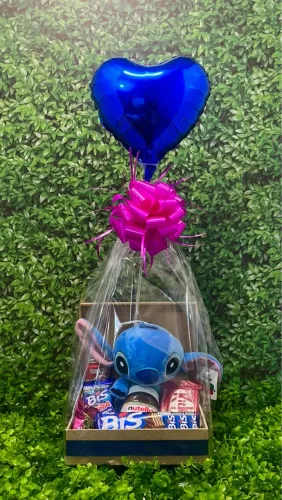 Cesta Stitch - Angel presente