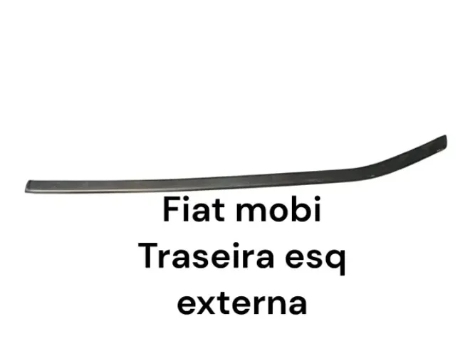Pestana de porta fiat Mobi traseira esquerda externa semi nova original