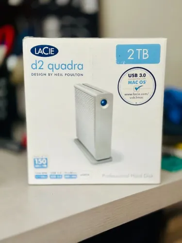 LaCie Quadra 2TB em Excelente Estado!