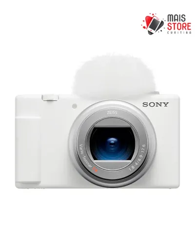 Câmera Sony ZV-1 II - Branca - Preta (Novo/Lacrado)