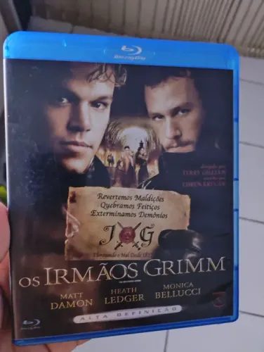 Os Irmãos Grimm - Blu-Ray (aceito olxpay)