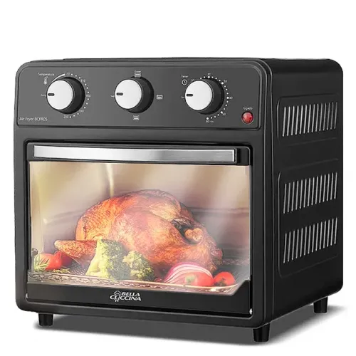 Fritadeira Elétrica Air Fryer Britânia Bella Cuccina BCFR05 12L Preta - 220V