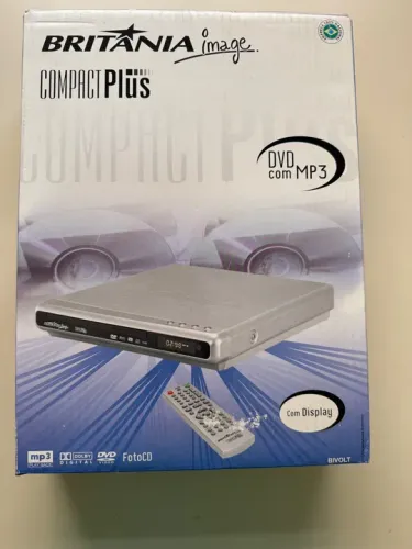 DVD Player Britânia Compact Plus com MP3