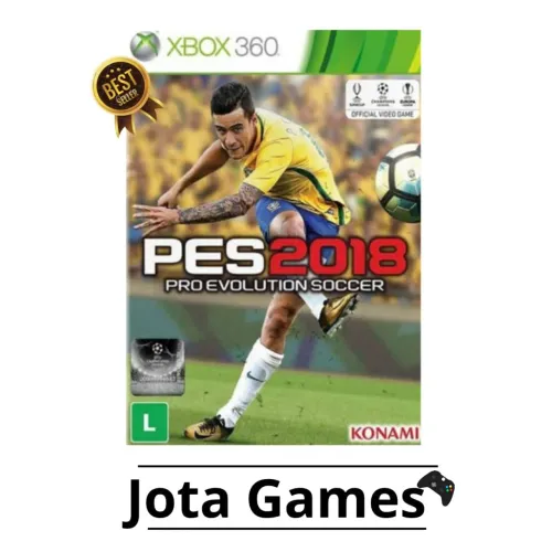 PES 2018 Xbox 360 - Jogo de Futebol