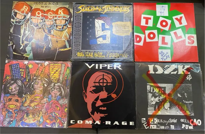 LPs - rock n roll  valores na descrição 