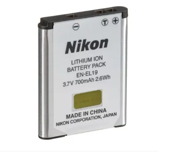 Bateria Nikon EN-EL19 para Câmeras Fotográficas