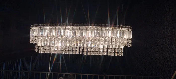 Lustre de Cristal Moderno