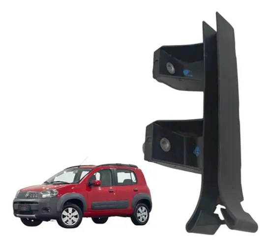 Suporte Guia Vidro Traseiro Esquerdo Fiat Uno Way 2011 2012