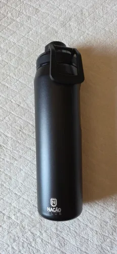Garrafa Térmica PACCO Vyta 650ml PRETA